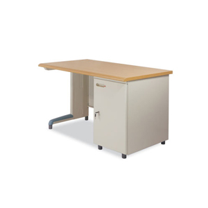 Bàn làm việc chân sắt BS12H1-LV