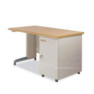 Bàn làm việc chân sắt BS14H1 LV