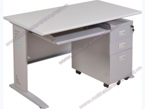 Bàn làm việc chân sắt Hòa Phát HU12S