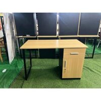 BÀN LÀM VIỆC CHÂN SẮT HỘC TỦ 1,2M - THANH LÝ