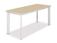 Bàn làm việc chân sắt ống Oval BCO14 (1.400 x 600 x 750mm)