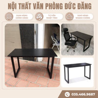 Bàn Làm Việc Chân U 💥 HÀNG LOẠI 1 💥 Bàn Học 140*60*75 Gỗ MFC Phủ Melamine Chống Xước Thiết Kế Nhỏ Gọn Tiện Lợi