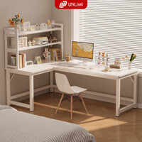 Bàn làm việc chữ L khung thép sơn tĩnh điện hiện đại thương hiệu UNLIMI - UM126