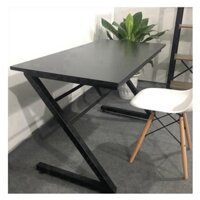 Bàn làm việc Chữ Z, bàn học mặt gỗ MDF chân sắt sơn tĩnh điện có thể dùng học tập, để máy tính k