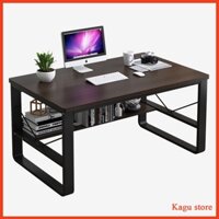 Bàn làm việc [Có ảnh thật] , bàn học sinh chân u khung thép sơn tĩnh điện cao cấp 120x60x72cm - bảo hành 3 năm - Kagu