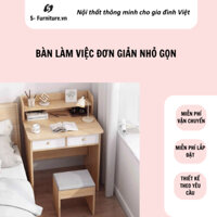 Bàn làm việc có hộc tủ nhỏ gọn,tiện ích, bàn học đa năng có hộc tủ thiết kế đa dạng phù hợp với mọi gia đình