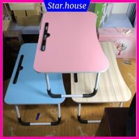 Bàn làm việc có khe để Ipad, bàn gấp nhỏ, bàn gấp có chỗ để Ipad
