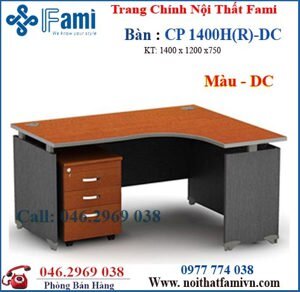 Mặt Bàn Làm Việc Fami T-CP1400H-R