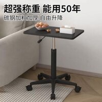 Bàn làm việc di động có thể điều chỉnh độ cao, bàn làm việc đứng, nâng hạ, bàn laptop nhỏ cạnh giường