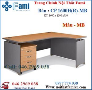 Bàn làm việc Fami CP1600HR