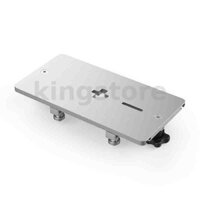 Bàn làm việc ghép hình bằng hợp kim nhôm Nhỏ gọn đa chức năng 25,5x13,5x3,5 cm Bao gồm miếng đệm kim loại và vít cố định cho các tác vụ chế biến gỗ chính xác