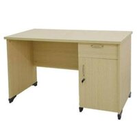 Bàn Làm Việc Gỗ Công Nghiệp liền hộc tủ MFC 1m2 – BLVGVP17