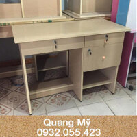 Bàn làm việc gỗ ép 2 hộc rộng 1m2