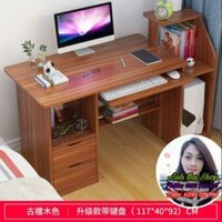 Bàn làm việc máy tính gỗ ép cao cấp