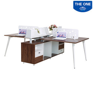Bàn làm việc Module 4 người LUXMD03C10
