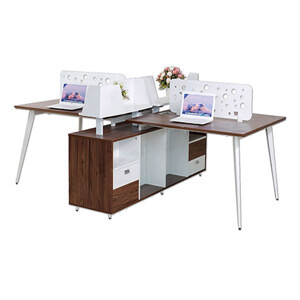 Bàn làm việc Module 4 người LUXMD03C10