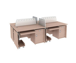 Bàn làm việc module hiện đại Hòa Phát HRMD01