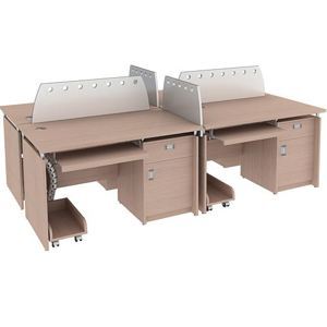 Bàn làm việc module hiện đại Hòa Phát HRMD01