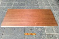 Bàn làm việc nâng hạ DandiHome công thái học 2 motor - Mặt bàn 180x76 chữ nhật màu gỗ