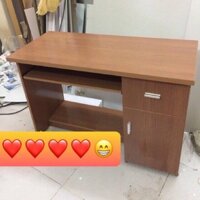 Bàn làm việc nhựa đài loan 2 lớp