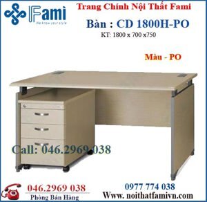Bàn Làm Việc CD1800H