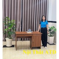 Bàn làm việc Okal 1mx 50cm và 1m2 x 60cm có hộc tủ.