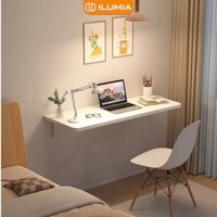 Bàn làm việc, trang điểm, bàn ăn gấp gọn treo tường thông minh thương hiệu ILUMIA - GP302