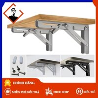 Bàn Làm Việc Treo Tường Gấp Gọn 90 độ, Bàn Thông Minh, Bản Lề Gập, Bàn Treo Kệ Đa Năng
