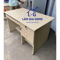 BÀN LÀM VIỆC VÁN ÉP OKAL MÀU KEM 1M