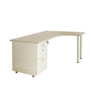 Bàn làm việc văn phòng lượn góc trái NT190 BLP16CT-HS3