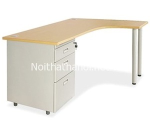 Bàn làm việc văn phòng lượn góc trái NT190 BLP16CT-HS3
