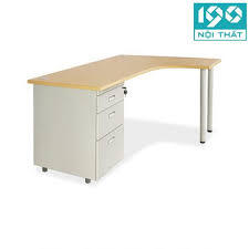 Bàn làm việc văn phòng lượn góc trái NT190 BLP16CT-HS3