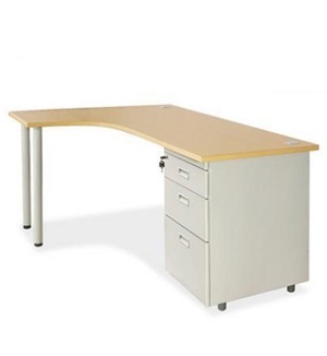 Bàn làm việc văn phòng lượn trái NT190 BLT16CT-HS3