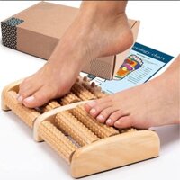 Bàn Lăn Chân Gỗ Massage Bấm Huyệt Lưu Thông Khí Huyết - Bàn Lăn Chân Thư Giãn Giúp Lưu Thông Mạch Máu Chống Tê Mỏi Chân