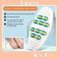 Bàn Lăn Massage Chân, Dụng cụ massage chân bằng nhựa mát xa chân bấm huyệt tiện dụng