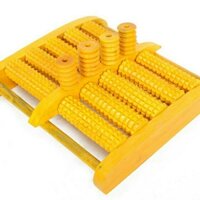 Bàn lăn mát xa chân gỗ loại đẹp