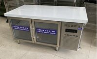 Bàn Lạnh 2 Cánh Kính 1.5m