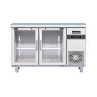 Bàn lạnh quầy Bar 2 cánh kính 1,5m Lamaca