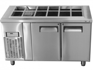 Bàn lạnh Salad Happys HWI-1200S-F có quạt gió