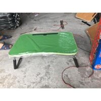 Bàn Laptop Đa Năng Gấp Gọn Có Khe cắm ipad và Để Ly Cho Sinh Viên - van go
