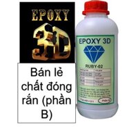 Bán lẻ 0,5kg chất đông cứng Resin