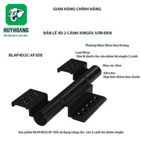 Bản lề 4D 2 cánh Xingfa Sơn Đen - Bản lề dành cho cửa nhôm hệ xingfa 2 cánh, Bản lề nhôm hệ Khóa Huy Hoàng