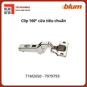 Bản lề CLIP góc mở 100° Blum 71M2650