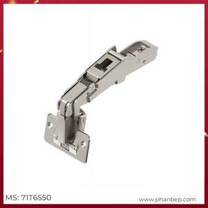 Bản lề CLIP top góc mở 170° dành cho ứng dụng góc mở rộng Blum 71T6550