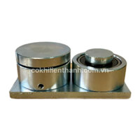 BẢN LỀ CỐI XOAY BẠC ĐẠN ĐŨA LOẠI PHI 70MM , 01 BỘ GỒM 02 CÁI ( TRÊN VÀ DƯỚI ) .TẶNG KÈM BULONG VÀ THANH SẮT