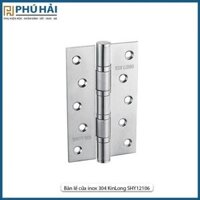 Bản lề cửa inox 304 KinLong SHY12106
