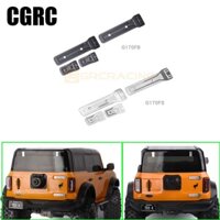 Bản Lề Cửa Kim Loại Cửa Sau Bản Lề Viền Tab 1 / 10 RC Xe Bánh Xích Traxxas TRX4 2021 Bronco DIY Phần