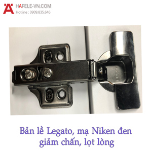 Bản lề đen Cucina hafele 334.00.066