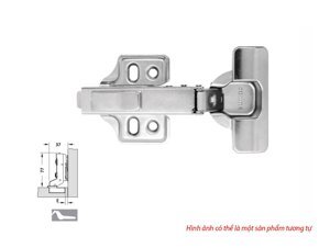 Bản lề đen Cucina hafele 334.00.066