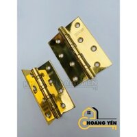 Bản lề đồng BM 10cm - 13cm, Bản lề lá đồng, bản lề cửa gỗ, tủ quần áo - Khoá Hoàng Yến